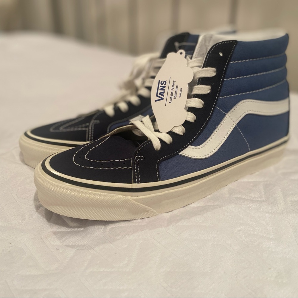 Vans Anaheim Factory Sk8-Hi 38 DX Navy Blue